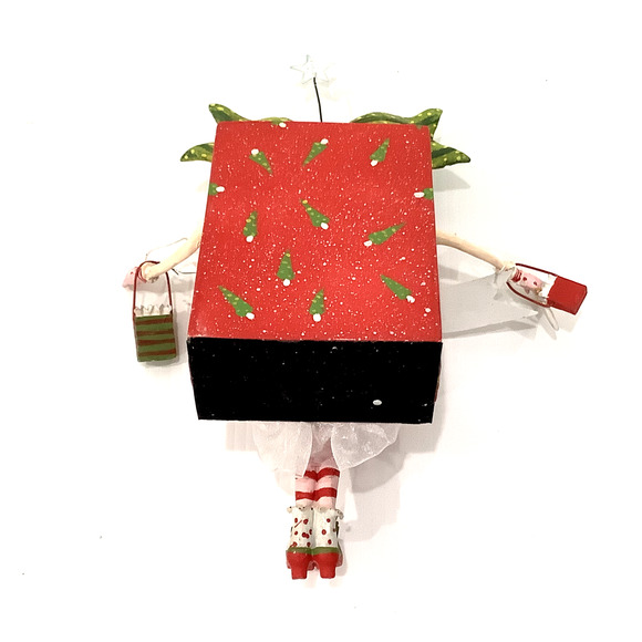 Krinkles * THE GIFT of GIVING * STOCKING HOLDER Patience Brewster Dept 56 - Picture 3 of 5